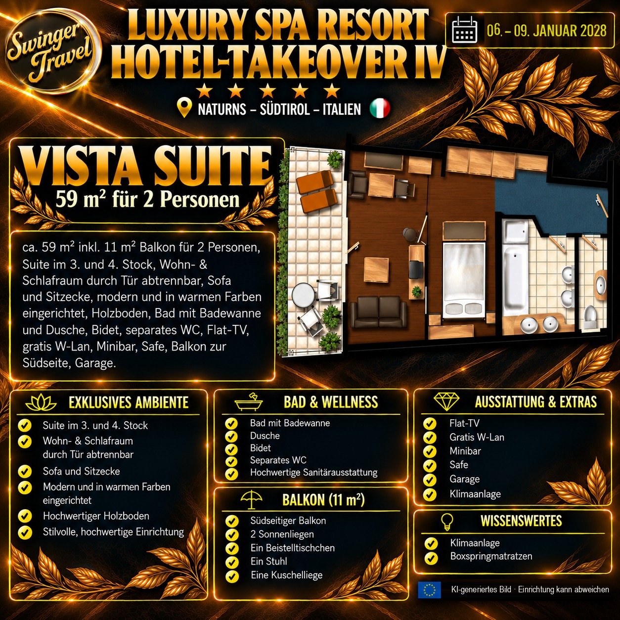 Vista Suite -- Zimmeransicht